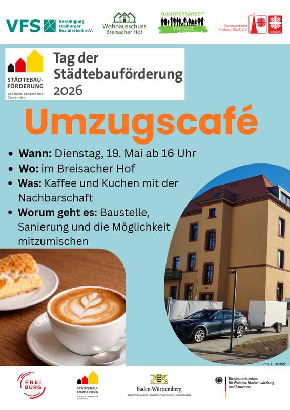Umzugscafé Plakat Umzugscafé Plakat